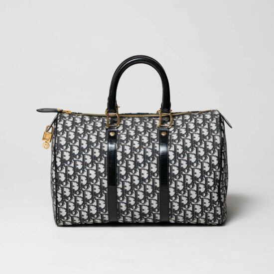 Dior Boston Bag Gold Black Bag