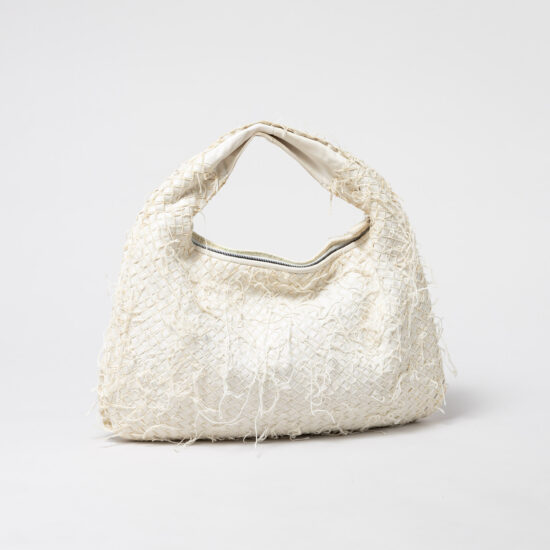 Bottega Veneta Intrecciato Cream Bag