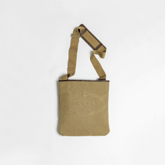 Prada Cotton Shoulder Crossbody Bag